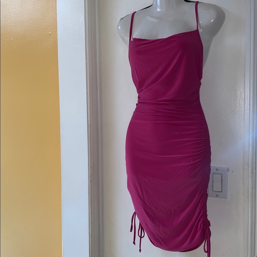 💕Forever Rose💕 Couture Pink Dress - Picture 5 of 6